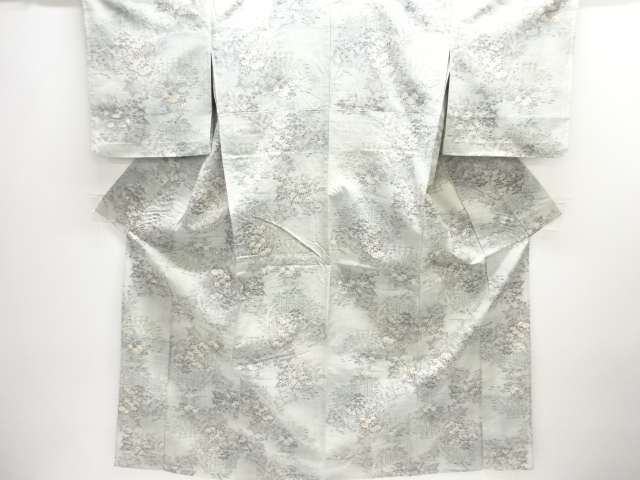 Japanese Kimono / Tsumugi Omeshi Silk